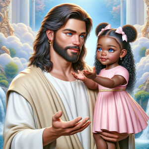 Create a 3D realistic artwork featuring the phrase 'Jesus Saves'...