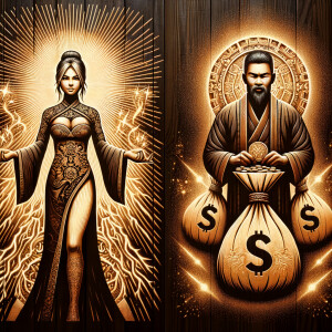 Woman and Power, Man and Money