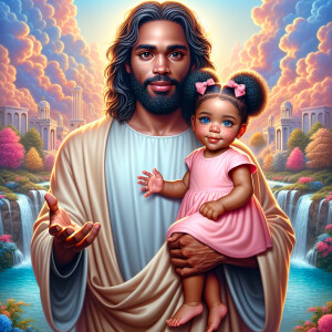 Create a 3D realistic artwork featuring the phrase 'Jesus Saves'...