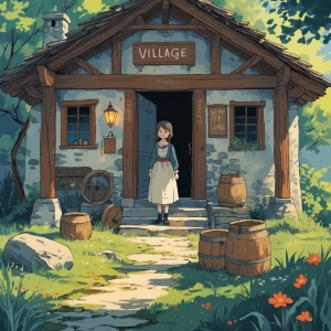 Village girl