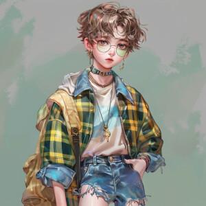 a feminine boy, girly boy, cute boy, trap, girly outfit, skirt,...