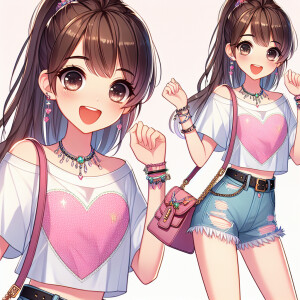 a feminine boy, girly boy, cute boy, trap, girly outfit, short s...