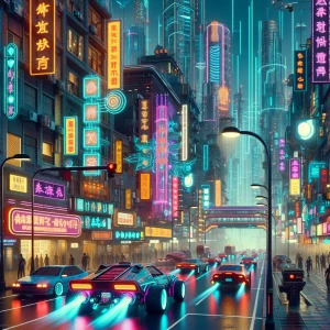 Houston low riders downtown in the city streets