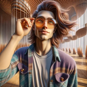 **Gorgeous, hyper-saturated, dreamlike, realistic but stylized,...