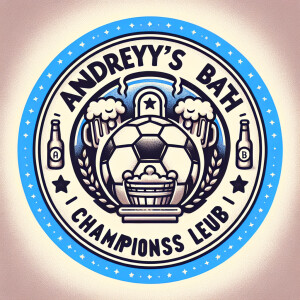 Футбол, баня, пиво, лига чемпионов
Сделай логотип сразу круглым...