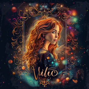 Create a steampunk interpretation of the zodiac sign Virgo, show...