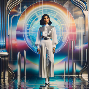 Create a visually captivating photoshoot that encapsulates the e...