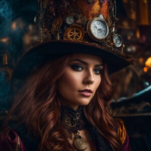 Create An ultra photorealistic image of a witch inspired by Ian...