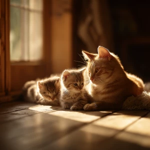 A heartwarming 128K ultra-photo-realistic DSLR image, 9:16 verti...