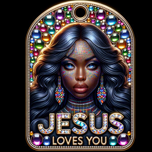 Design a tag that encapsulates a beautiful, colorful depiction o...