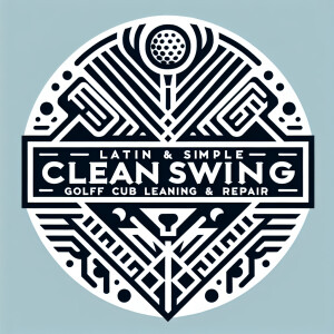 Create a simplistic and clean logo for 'Clean Swing Golf Club Cl...