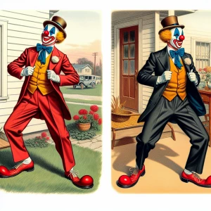 Create an illustration in the style of Norman Rockwell featuring...