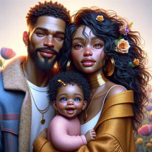 A 3D hyper-realistic fusion of boho urbanism and picasso style i...