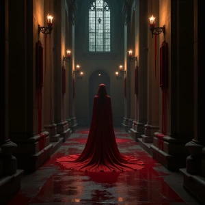 Security:
“Queen Ruby stands regally in the dimly lit hallway, s...