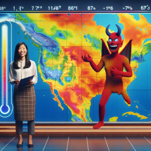 High resolution. Meteorologist reports weather on tv! Super high...