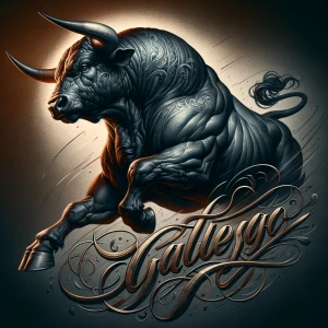 A highly detailed, photorealistic tattoo design for the upper ar...