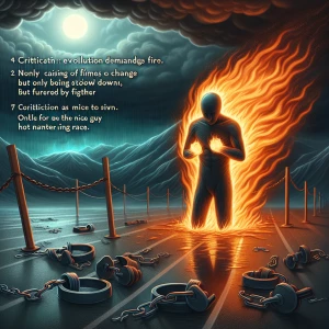 There comes a point where transformation demands you embrace the...