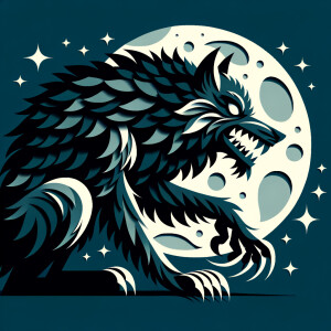 A werewolf