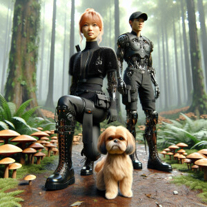 High resolution, photorealistic. Avatar. Full frontal image of a...