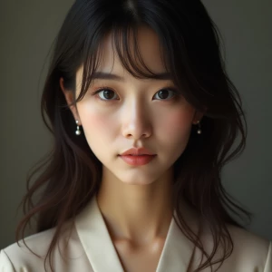 Masterpiece Photo of a stunning 26yo Asian female, photorealisti...