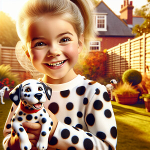 Dalmatian girl