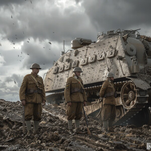 Create a hyperdetailed photorealistic, wide angle, three world w...