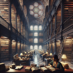 Show me a library