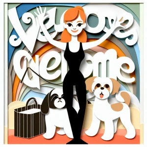 ‘Welcome’ image says ‘ welcome’ cute funny cartoon image waving...