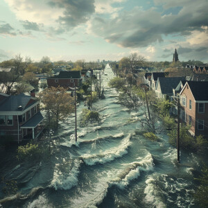 Climate change flooding