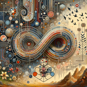 The golden ratio, Minimalist art Circuit, boards, circuitry, dia...