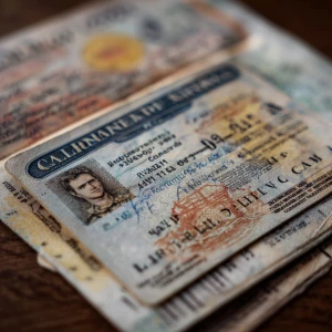 California drivers license .