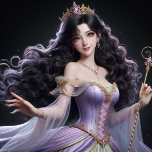 Head to toe Disney character female photorealistic