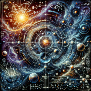 Space time, continuum, solar energy, squiggly, lines, Einstein,...