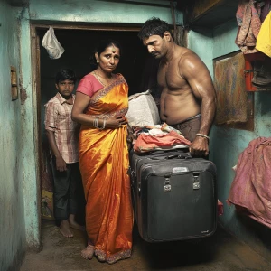 Photorealism,a 54-year-old Gujarati mother who works as a housem...