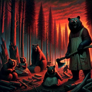 Picture the beloved Bear family from Bear Country, their familia...