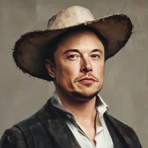 Elon Musk..i want a hat, in GTA San Andreas and carton style