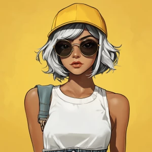 young, rebellious gta-style character. The character should have...