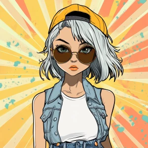 young, rebellious gta-style character. The character should have...