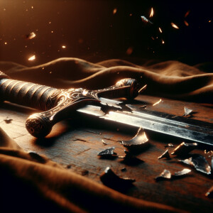 Broken sword