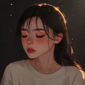 sad music cover, aesthetic