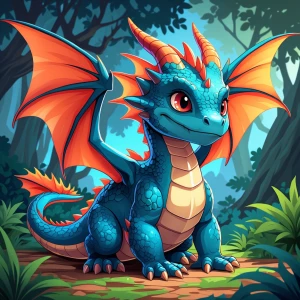 Cute dragon