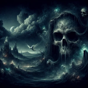 DARK ART🖤DARK FANTASY 🖤DARK SKULLS💀DARK EVERYTHING💀FANTASY A...