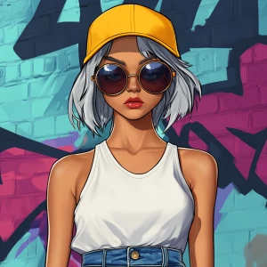 young, rebellious gta-style character. The character should have...