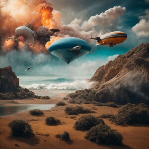 All out warfare, land, sea, and air