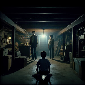 "Create a scene depicting the thirteenth frame. Show the interio...