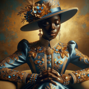 Craft an illustration that evokes spirituality and a profound co...