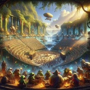 Title: "Goblin Conglomerate - The 10K Council HDR Spectacle"

De...