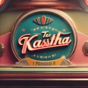 Design a logo with the text "Kaasha933" using a modern font, set...