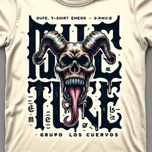 A complicated crazy one of a kind logo for the t shirt brand ['...