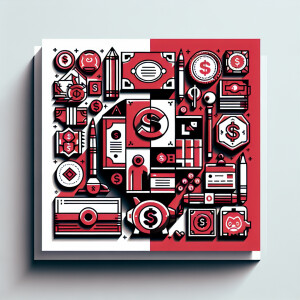 Hi. Draw a creative square postcard for friends with the Alfa Ba...